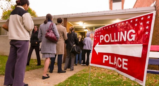 voter line