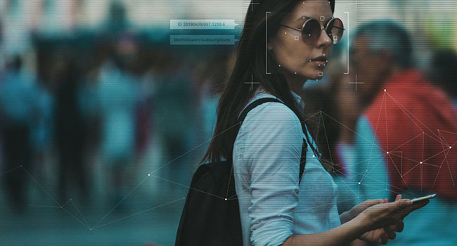 facial recognition woman