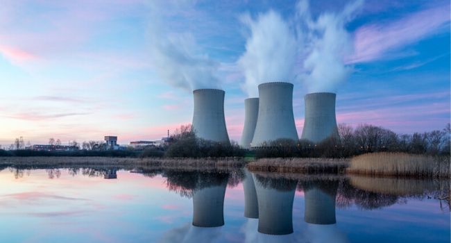 nuclear power towers