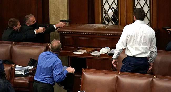 Protestors Storm Capitol; Woman Shot, Congress Evacuated