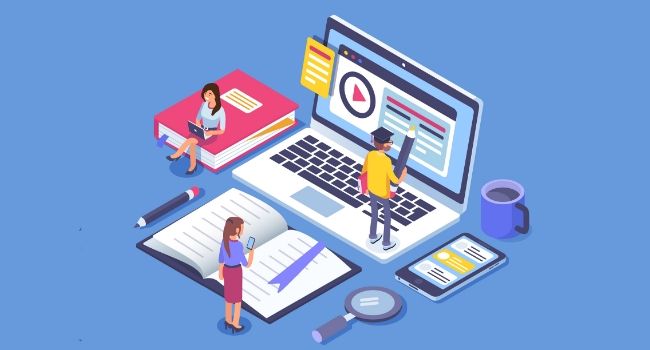 online training graphic