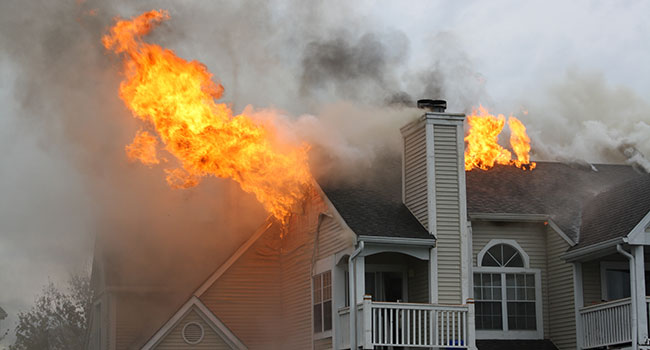 Security Guard Saves Child From Burning Building