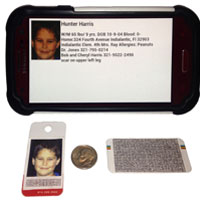 HD Barcode Smart Card 